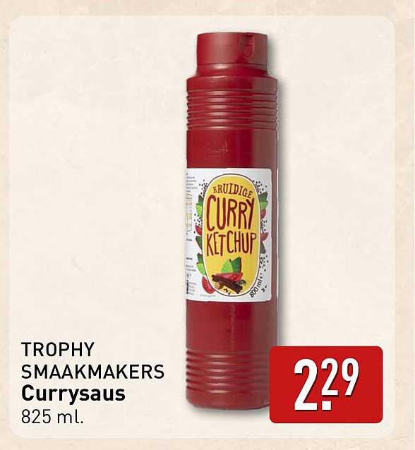 TROPHY SMAAKMAKERS Currysaus 825 ml.