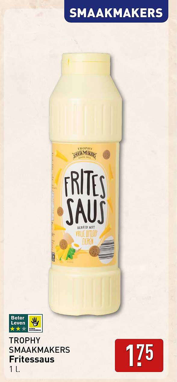 TROPHY SMAAKMAKERS Fritessaus 1 l.