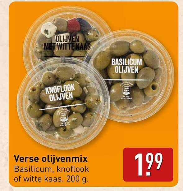 Verse olijvenmix