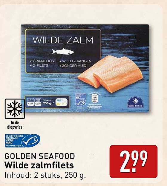 Wilde zalmfilets