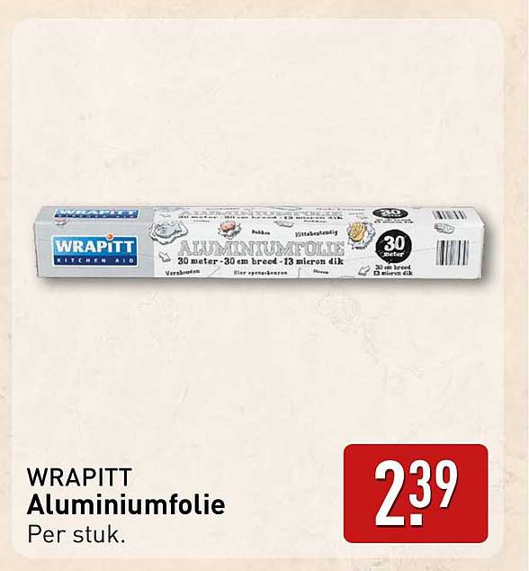 WRAPITT Aluminiumfolie