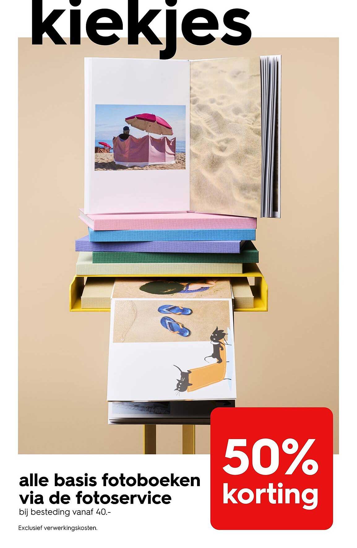 alle basis fotoboeken via de fotoservice 50% korting