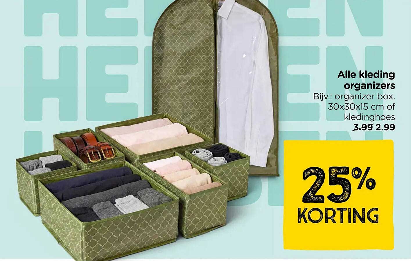 Alle kleding organizers