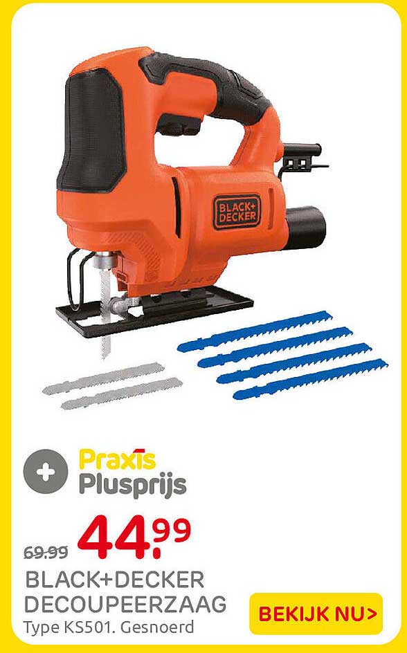BLACK+DECKER DECOUPEERZAAG