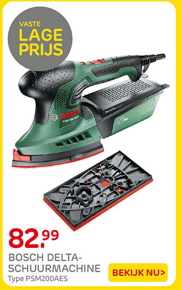 BOSCH DELTA-SCHUURMACHINE Type PSM200AES