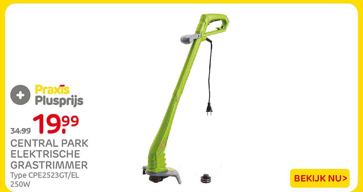 CENTRAL PARK ELEKTRISCHE GRASTRIMMER