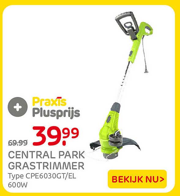 CENTRAL PARK GRASTRIMMER Type CPE6030GT/EL 600W