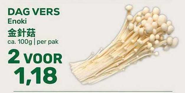 DAG VERS Enoki ca. 100g | per pak