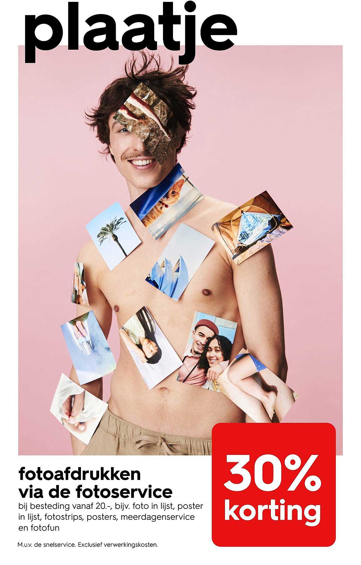 fotoafdrukken via de fotoservice 30% korting