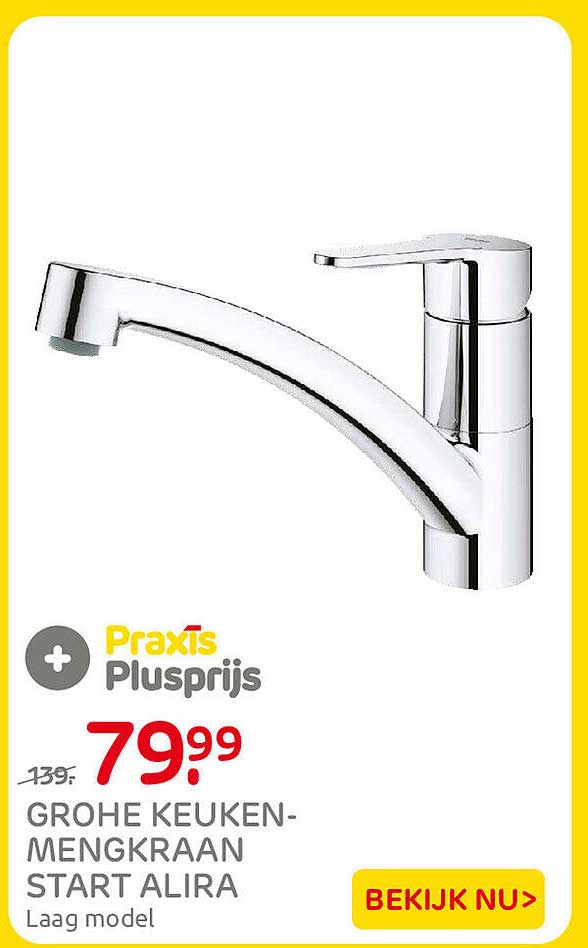 GROHE KEUKEN-MENGKRAAN START ALIRA