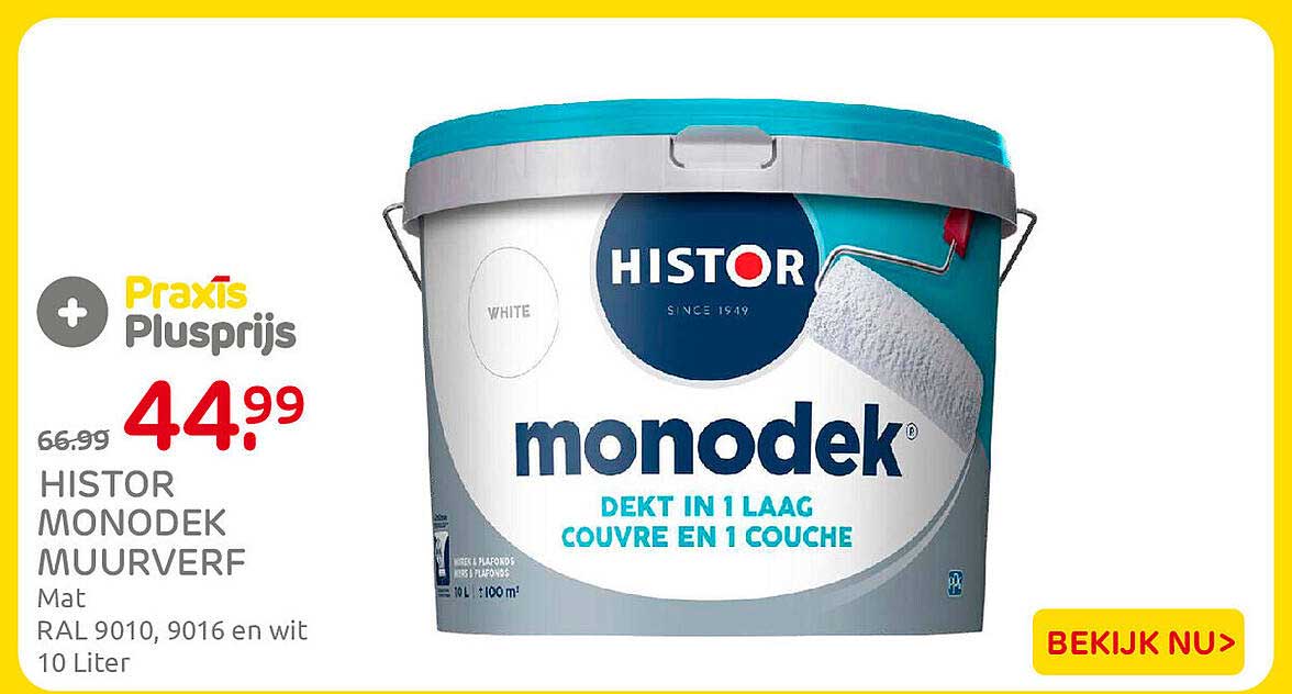 HISTOR MONODEK MUURVERF
