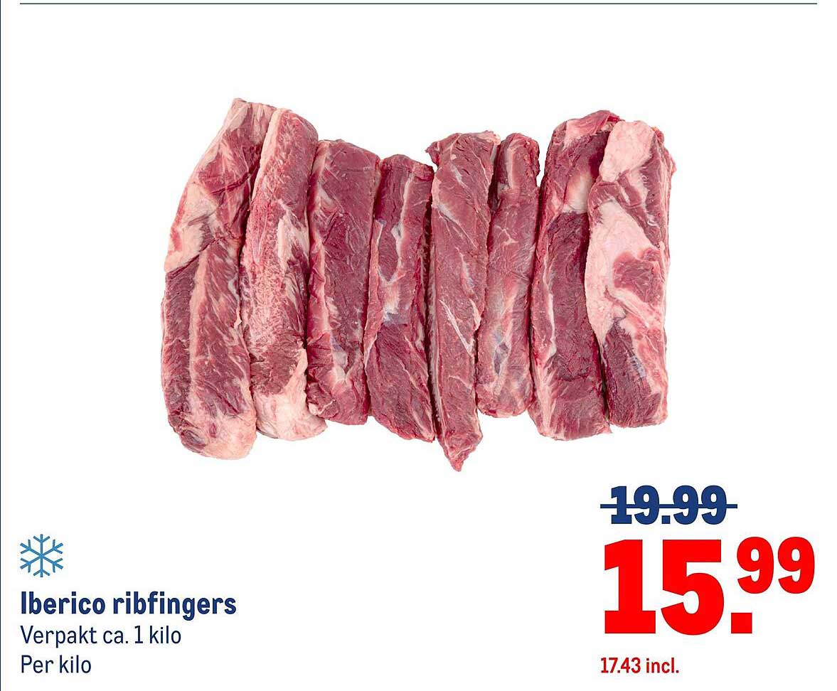 Iberico ribfingers