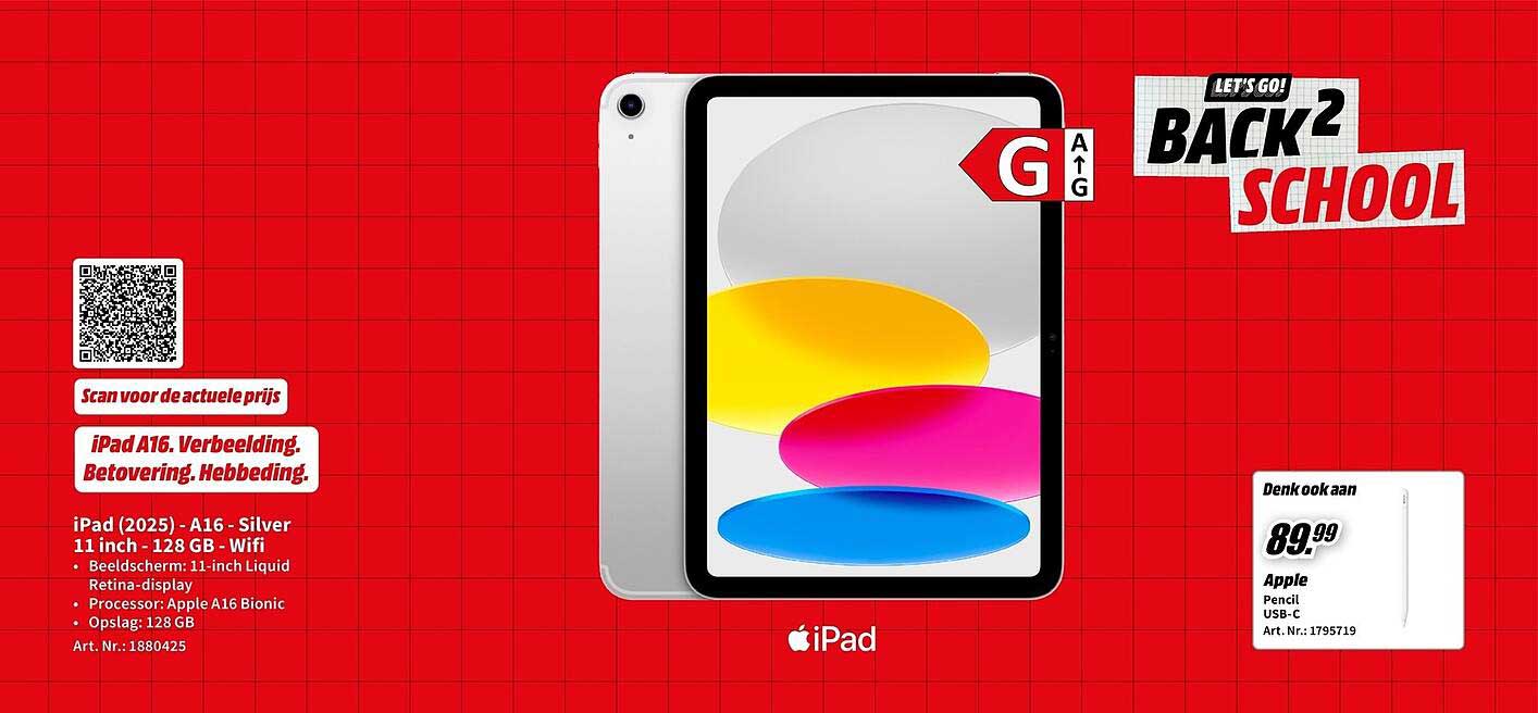 iPad A16, Verbeelding. Betovering. Hebbeding.