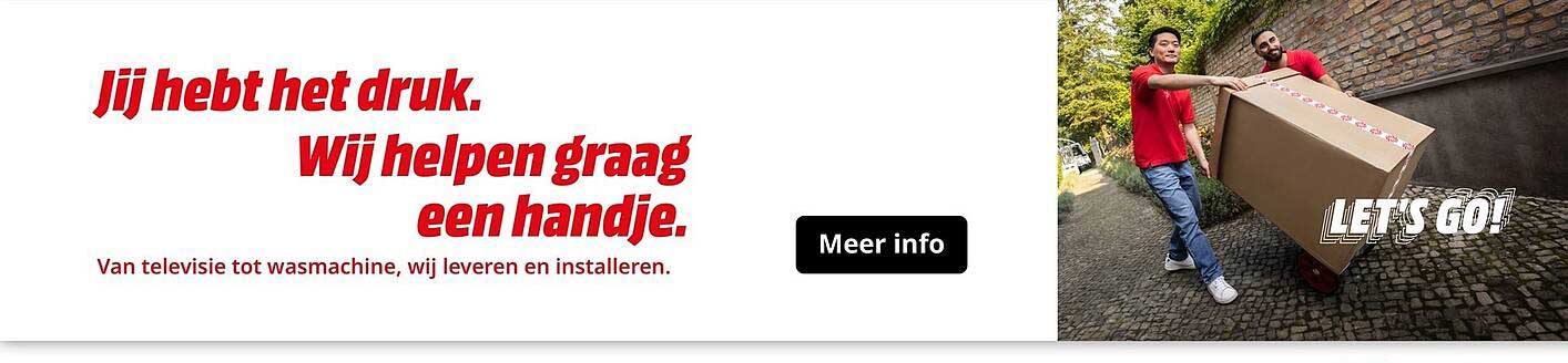 Jij hebt het druk. Wij helpen graag een handje.