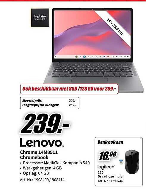 Lenovo Chrome 14M8911 Chromebook