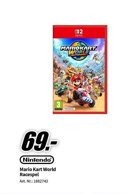 Mario Kart World Racespel