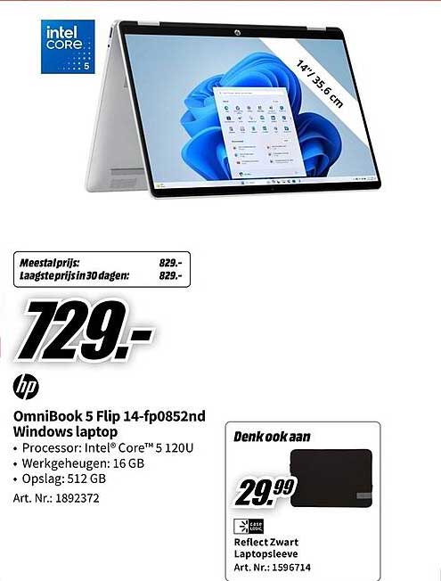 OmniBook 5 Flip 14-fp0852nd Windows laptop
