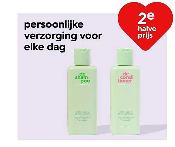 persoonlijke verzorging voor elke dag 2e halve prijs