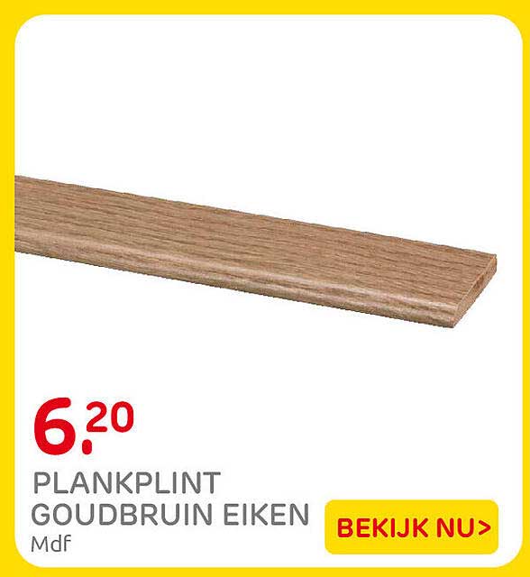 PLANKPLINT GOUDBRUIN EIKEN Mdf
