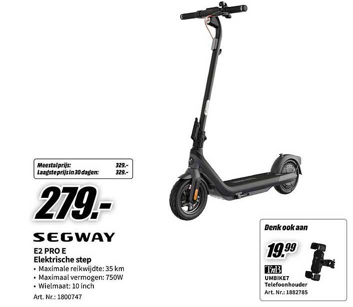 SEGWAY E2 PRO E Elektrische step