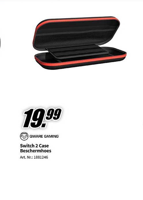 Switch 2 Case Beschermhoes