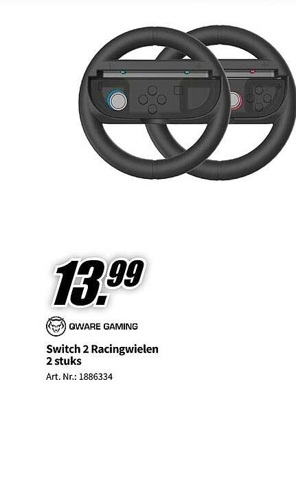 Switch 2 Racingwielen 2 stuks