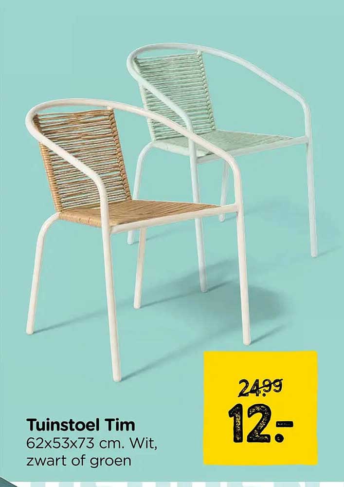 Tuinstoel Tim