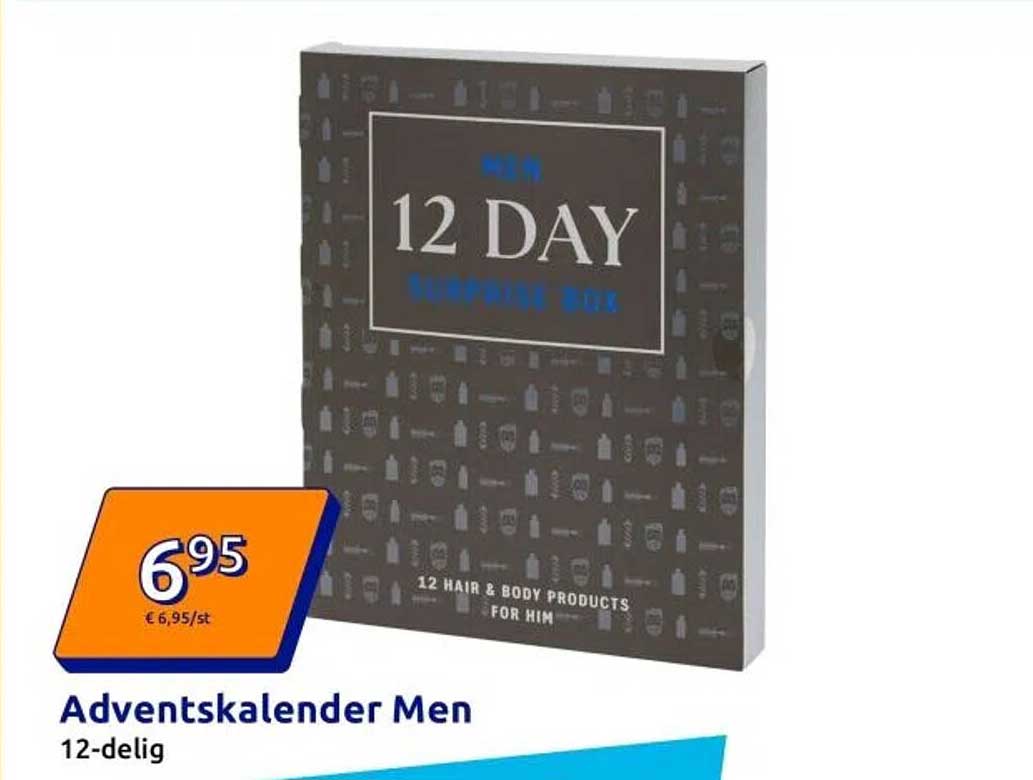 Adventskalender Men 12-delig