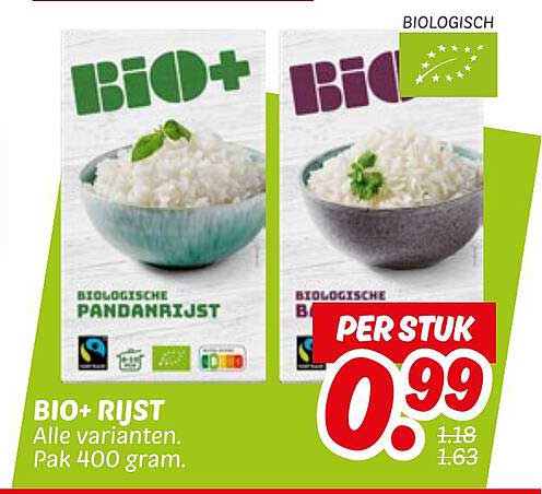 BIO+ RIJST