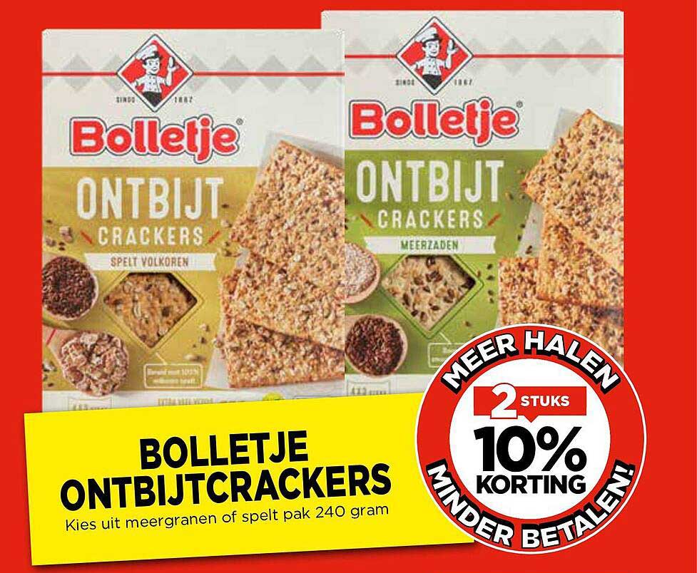 BOLLETJE ONTBIJTCRACKERS