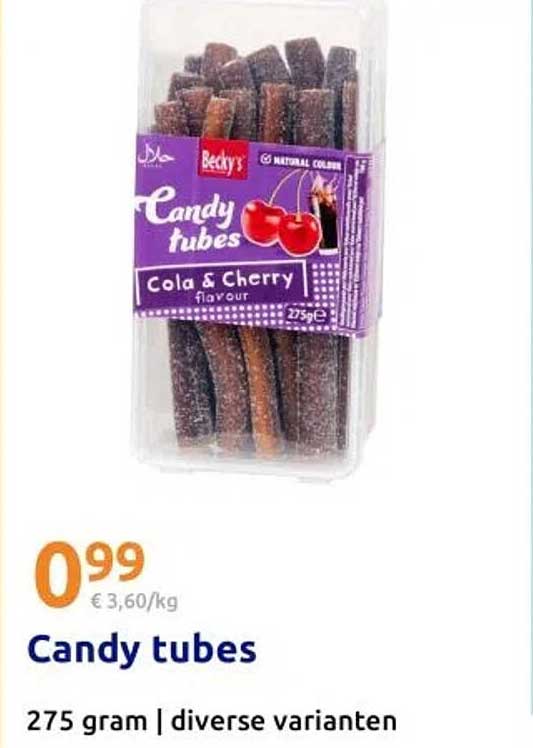 Candy tubes