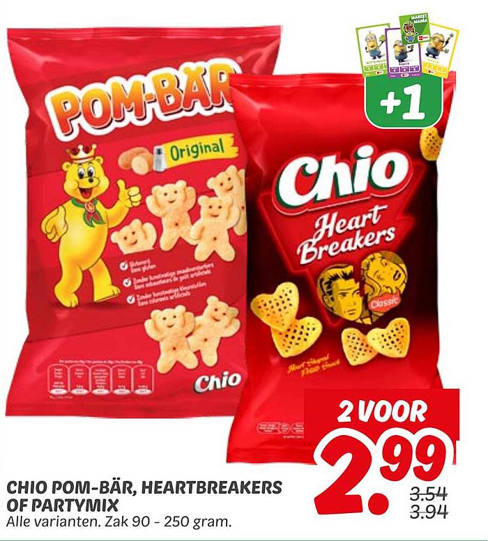 CHIO POM-BÄR, HEARTBREAKERS OF PARTY MIX