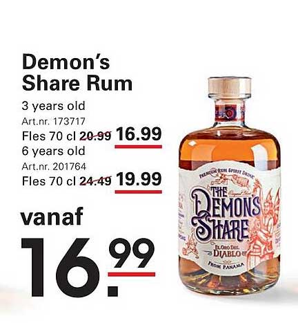 Demon's Share Rum