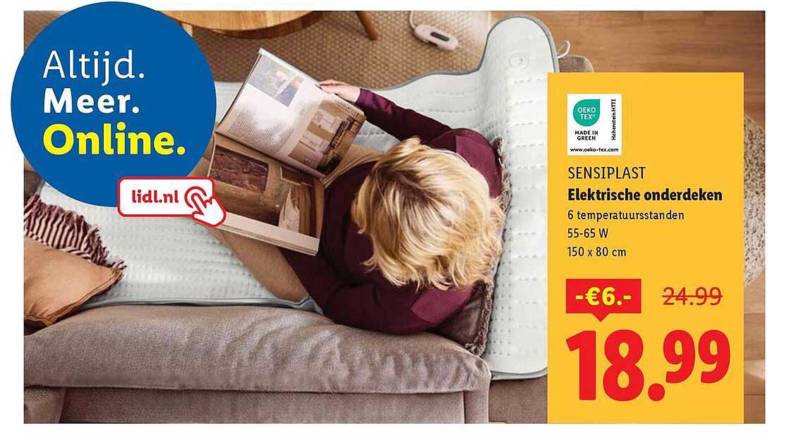 Elektrische onderdekens