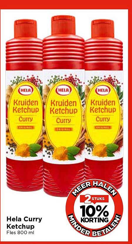Hela Curry Ketchup Fles 800 ml