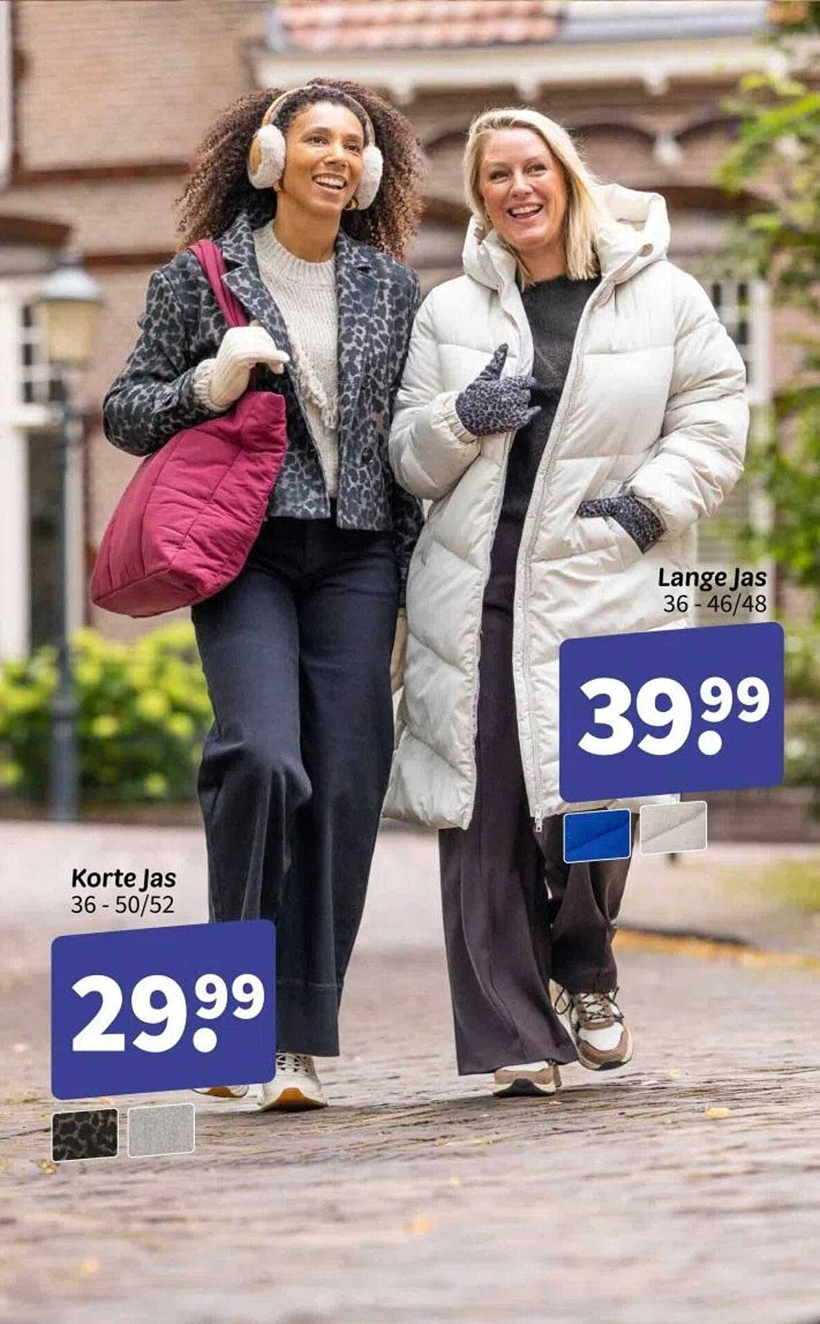 Korte Jas 36 - 50/52 voor 29,99