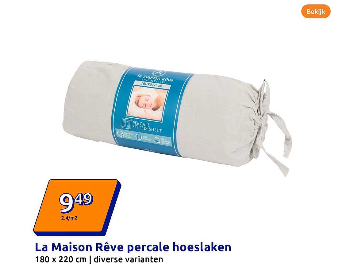 La Maison Rêve percale hoeslaken