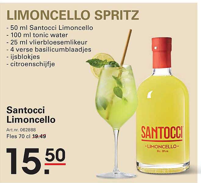 Limoncello Spritz