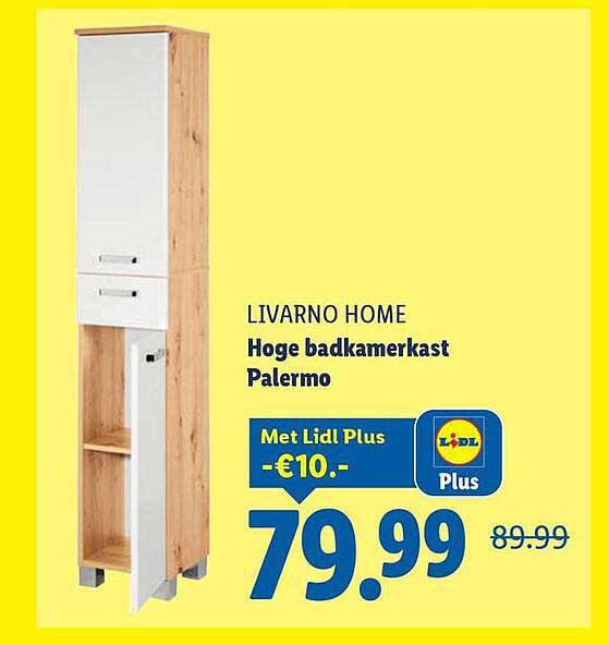 LIVARNO HOME Hoge badkamerkast Palermo