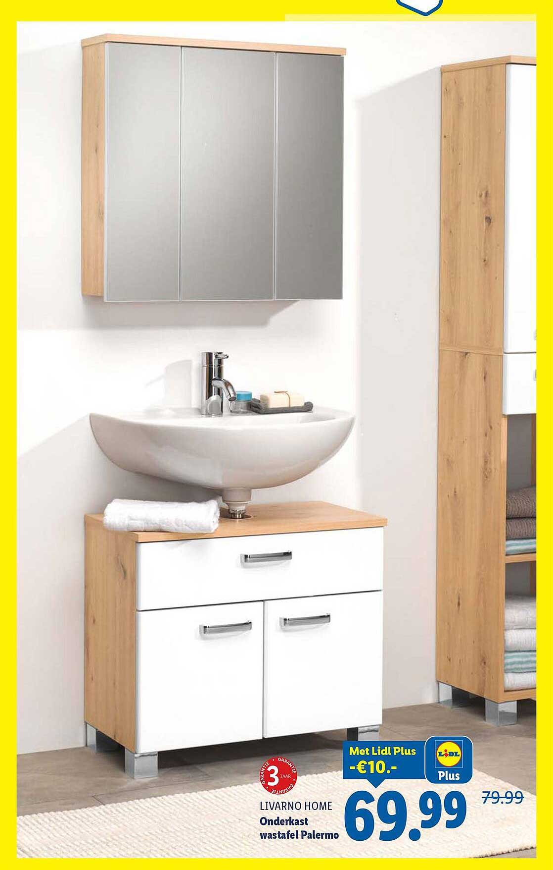 LIVARNO HOME Onderkast wastafel Palermo