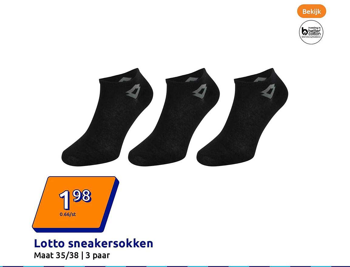 Lotto sneakersokken