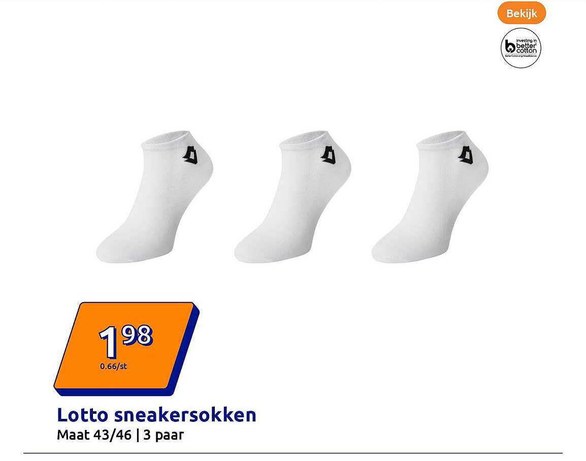 Lotto sneakersokken