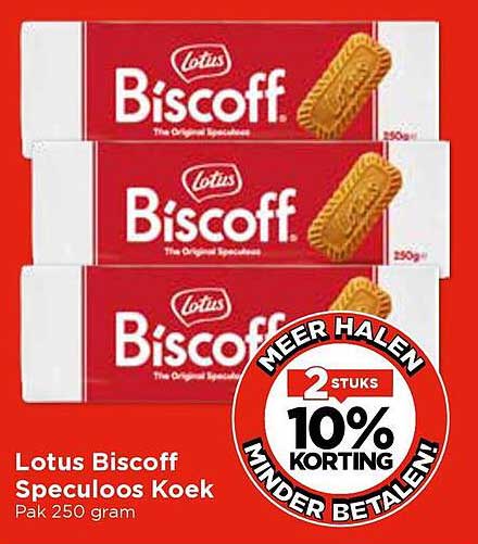 Lotus Biscoff Speculoos Koek Pak 250 gram