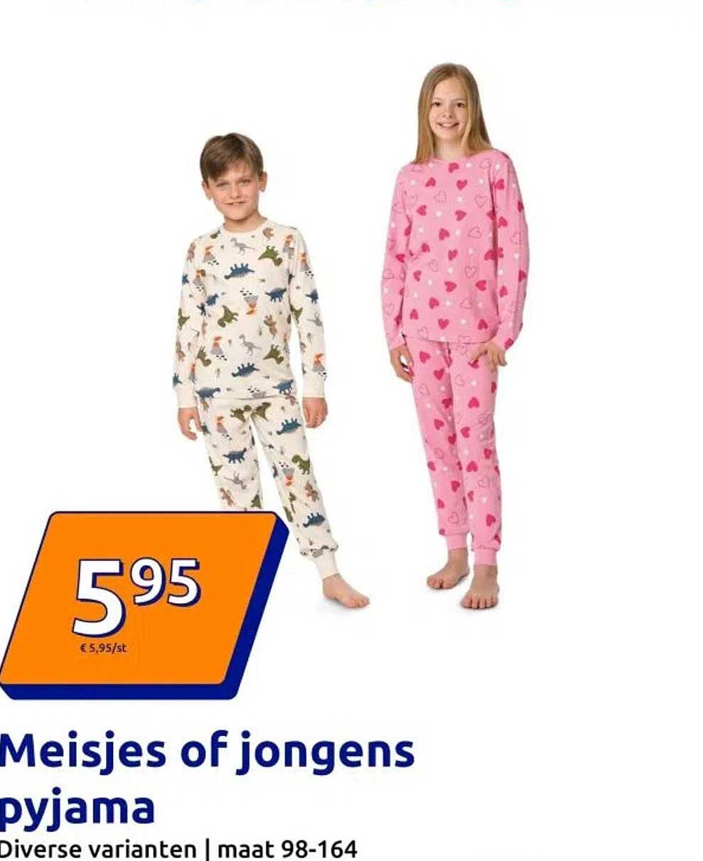 Meisjes of jongens pyjama
