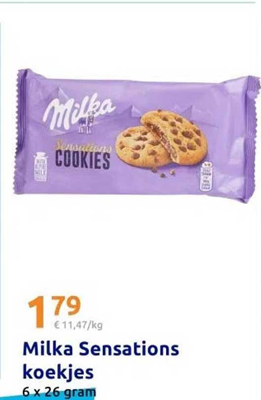 Milka Sensations koekjes