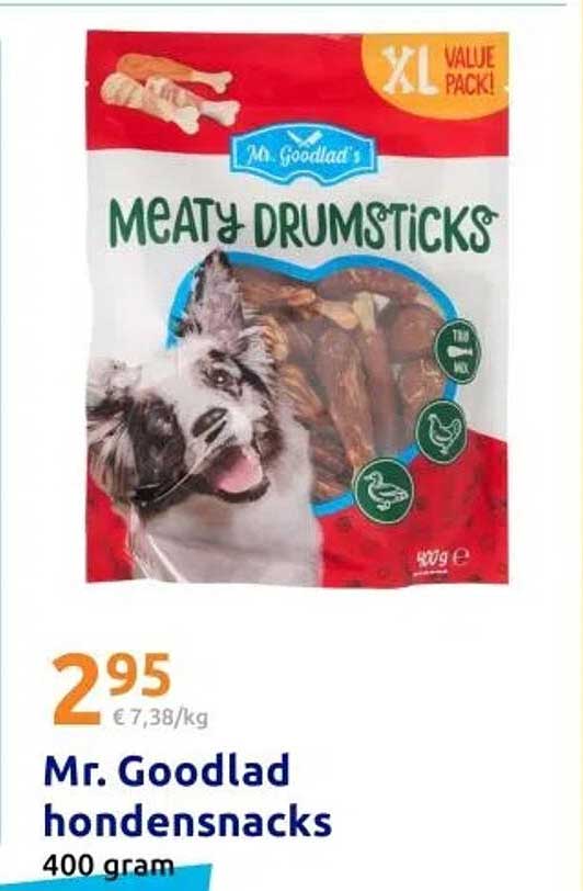 Mr. Goodlad hondensnacks