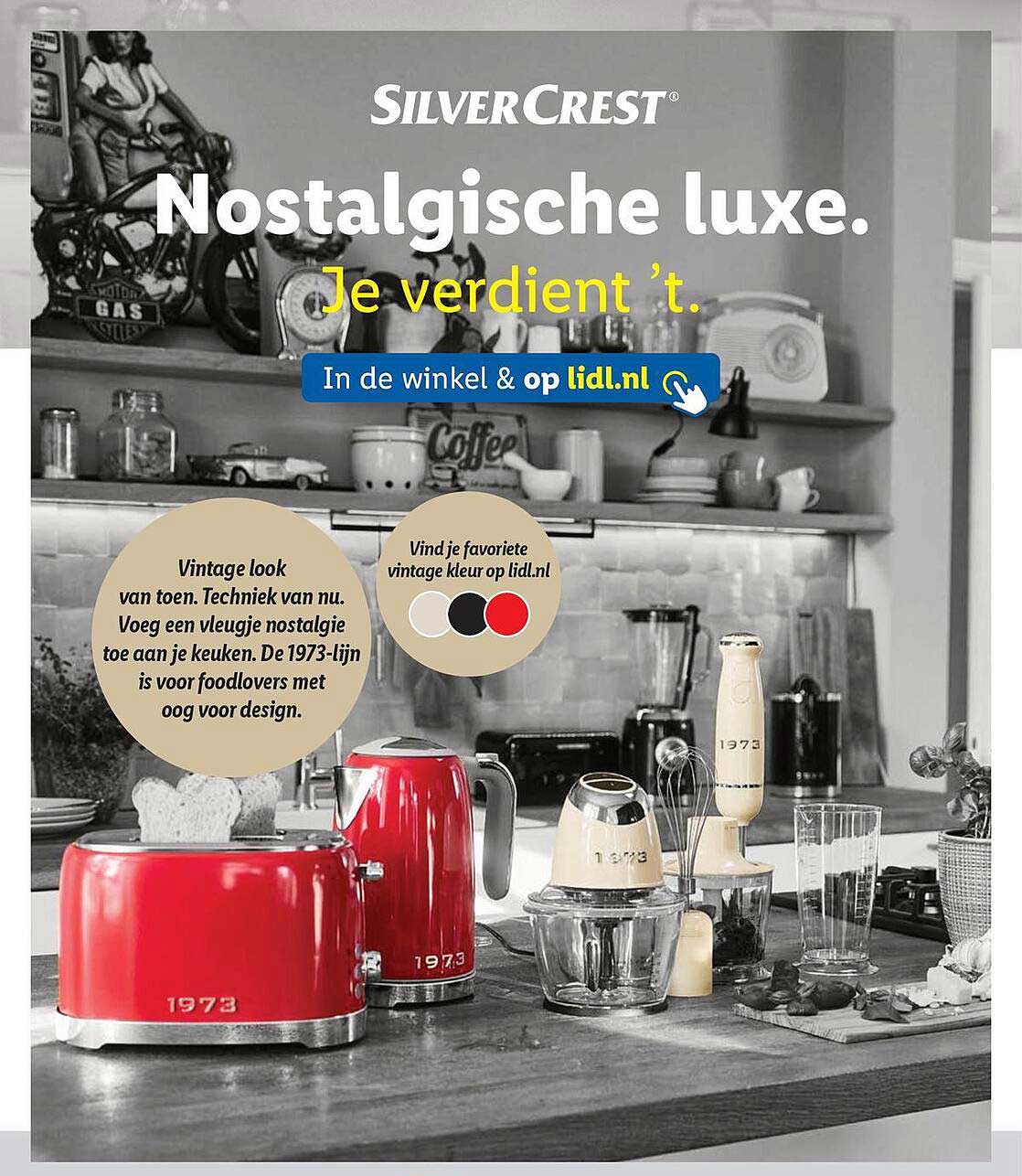 Nostalgische luxe. Je verdient ’t.