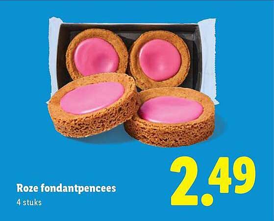 Roze fondantpencees