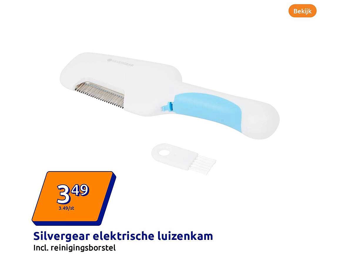 Silvergear elektrische luizenkam