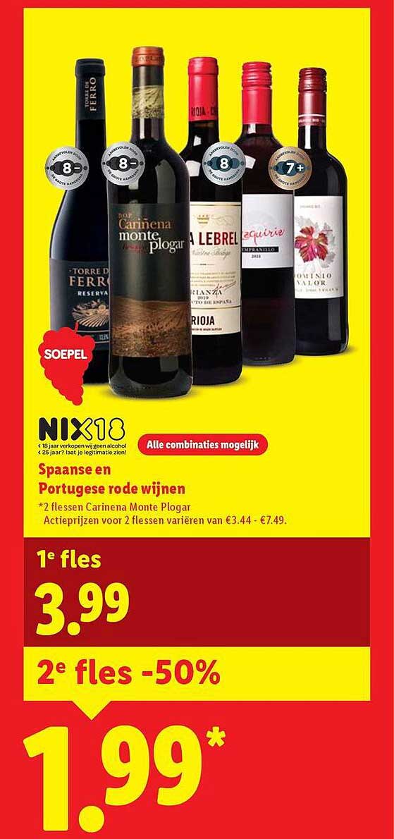 Spaanse en Portugese rode wijnen